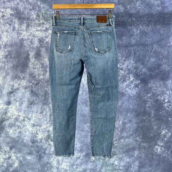 Lucky Jeans Ava Crop Denim Sz 8 /26 - Picture 2 of 4
